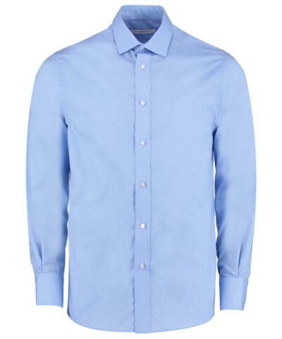 K131 Kustom Kit Long Sleeve Tailored Business Shirt